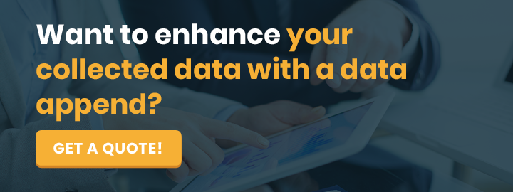 Get a quote from NPOInfo to enhance your collected data with a data append