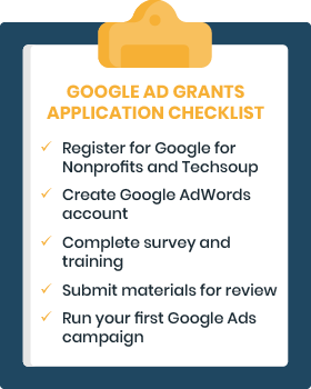 Follow these five steps when applying for the Google Ad Grant. 