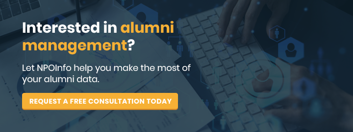 Interested in alumni management? Let NPOInfo help you make the most of your alumni data.