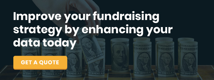 Improve your fundraising strategy by enhancing your data today. 