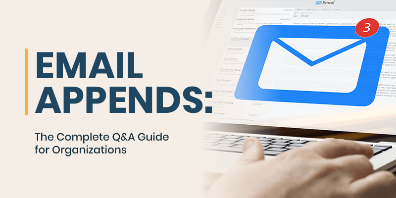 Learn all about email appends in this comprehensive guide for nonprofits.