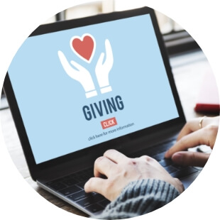 Use email append services to drive more people to your online giving page.