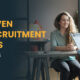 Title of the post, "Data-driven talent recruitment strategies for nonprofits"